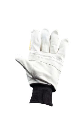 PRO Schnittschutz-Handschuh beidseitig, orange, Größe XL